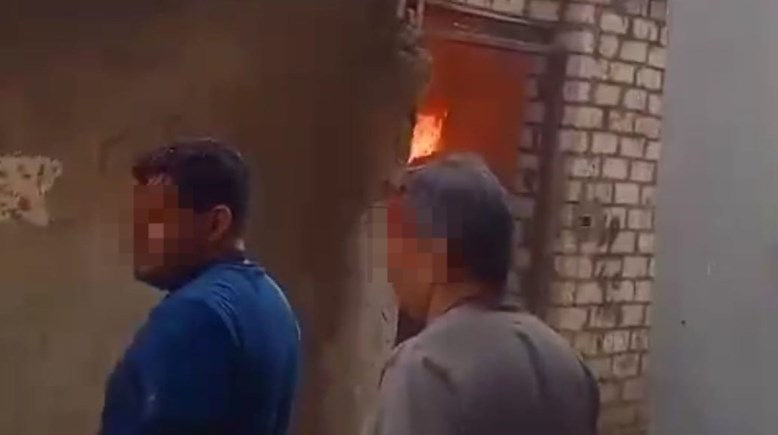 صورة من موقع الحادث 