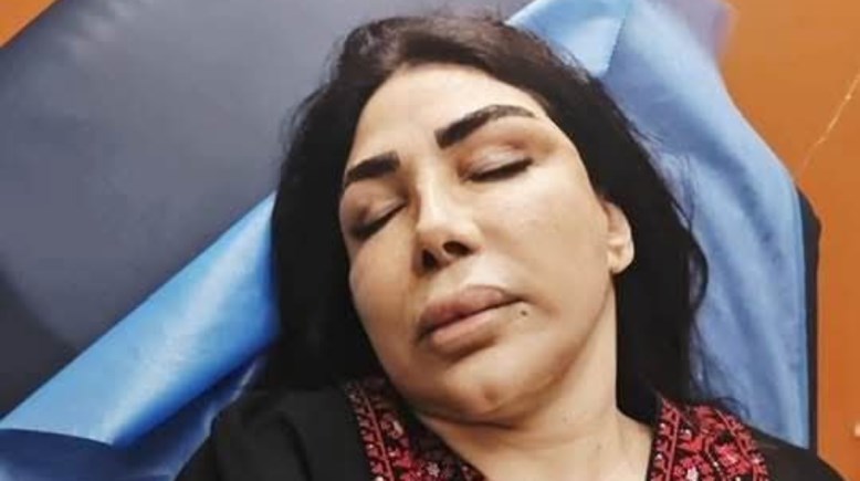 الفنانة غادة إبراهيم 