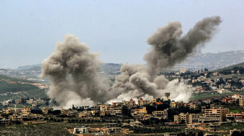 قصف جنوب الليطاني في لبنان 