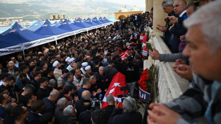 مراسم تشييع ضحايا حادث إطلاق النارـ تركيا