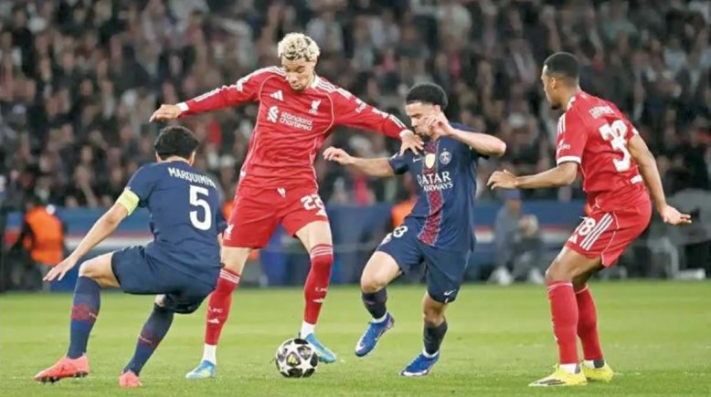 ليفربول وباريس سان جيرمان 