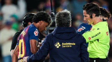 إصابة لامين يامال 