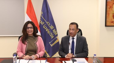 وزيرا الاتصالات والثقافة 