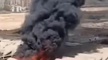 صورة من الحريق