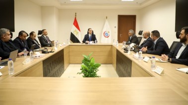 جانب من اجتماع نائب وزير الصحة والسكان