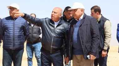 المهندس كامل الوزير وزير النقل والدكتور محمود عصمت وزير الكهرباء والطاقة المتجددة