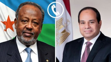 الرئيس السيسي ونظيره الجيبوتي