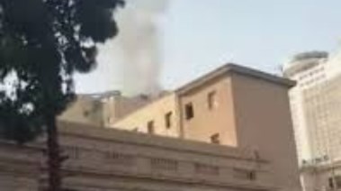 حريق مستشفى القصر العيني ـ أرشيفية