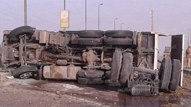  انقلاب مقطورة - أرشيفية 