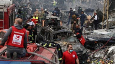 القصف الإسرائيلي لبيروت صباح الأربعاء