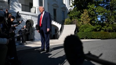 الرئيس الأمريكي دونالد ترامب