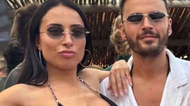 ديبورا رونشي،  وصديقها إيمانويل بوتيني