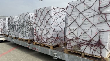 أطنان من المساعدات