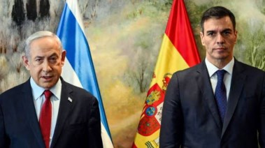 بيدرو سانشيز وبنيامين نتنياهو