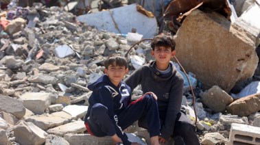 أطفال من قطاع غزة