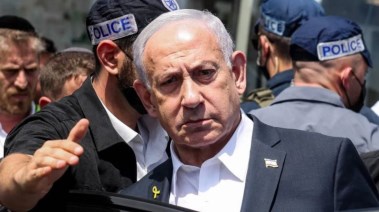 رئيس الوزراء الإسرائيلي بنيامين نتنياهو