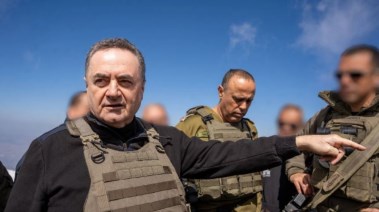  وزير الدفاع الإسرائيلي، يسرائيل كاتس