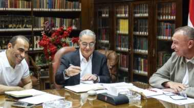 الخطيب وسيدر عبدالحفيظ وياسين منصور 