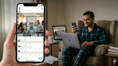 السخرية من العمل عن بعد مولدة بالـ AI