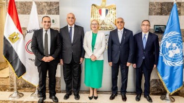 جانب من استقبال الوفد