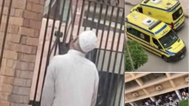 وفاة مسن أعلى سور المركز الطبي بدمياط 