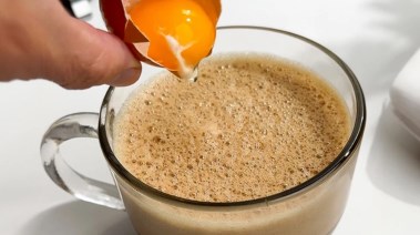 قهوة بالبيض