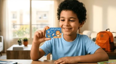 شريحة موبايل للأطفال- تعبيرية