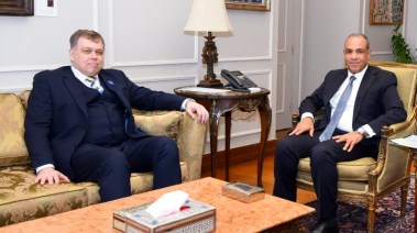 وزير الخارجية والهجرة بدر عبد العاطي، ولوري هوسار رئيس برلمان جمهورية إستونيا