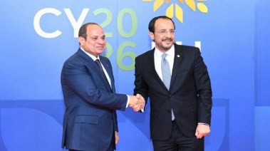  الرئيس عبد الفتاح السيسي و الرئيس نيكوس كريستودوليدس، رئيس جمهورية قبرص
