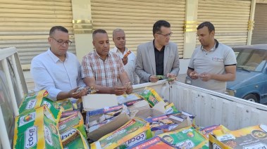 وكيل وزارة التموين بالأقصر وومفتشي الحملة