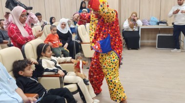 أراجوز وبلياتشو في مركز أورام قنا