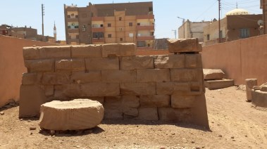 المعبد البطلمي فى قوص تصوير أسماء عطا 