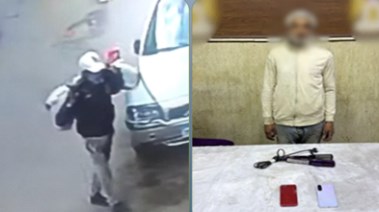 المتهم وجانب من الواقعة 