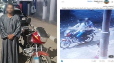 المتهم وجانب من الواقعة