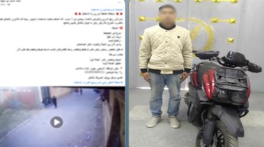 المتهم وجانب من الواقعة