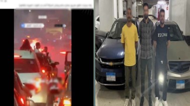 المتهمون وجانب من الواقعة