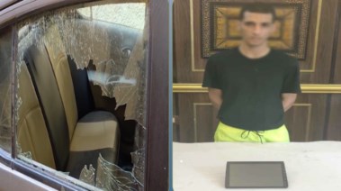 المتهم وجانب من الواقعة 