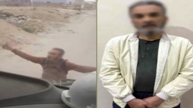 المتهم وجانب من الواقعة 