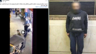 المتهم وجانب من الواقعة