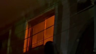 جانب من الحريق