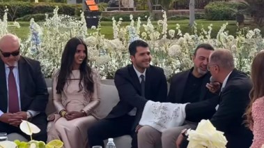 عقد قران ابنة المنتج محمد السعدي