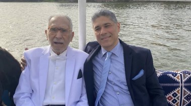 عبد الرحمن أبو زهرة ونجله أحمد