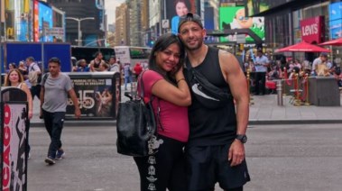 أسماء أبو اليزيد وزوجها