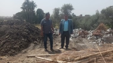 أثناء أعمال الإزالة 