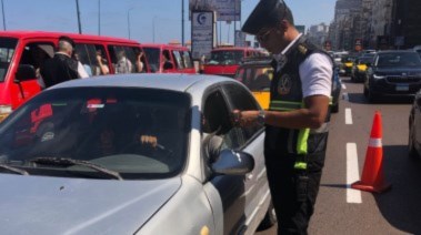 حملة مرورية - أرشيفية 