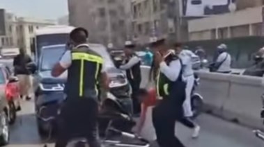 حادث الشاب الخليجي بكوبري أكتوبر 