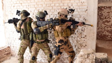 جانب من التدريب إعصار 4 