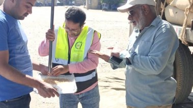  لضمان سلامة القمح المورد خطة متكاملة لسلامة الغذاء بالتنسيق مع الجهات المختصة باسوان 