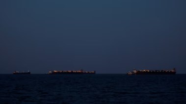 ناقلات نفط في مضيق هرمز