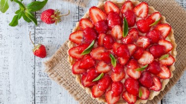 تارت الفراولة 